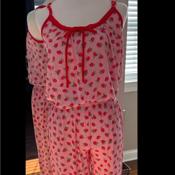 Kate Spade Pink Raspberry Pajama Set - Picture 5 of 6
